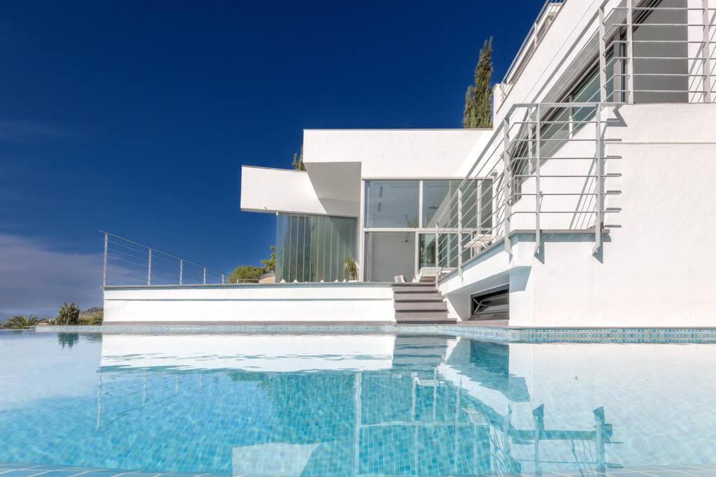 Peaceful Oasis In Javea Villa With Sea Views And Pool ภายนอก รูปภาพ