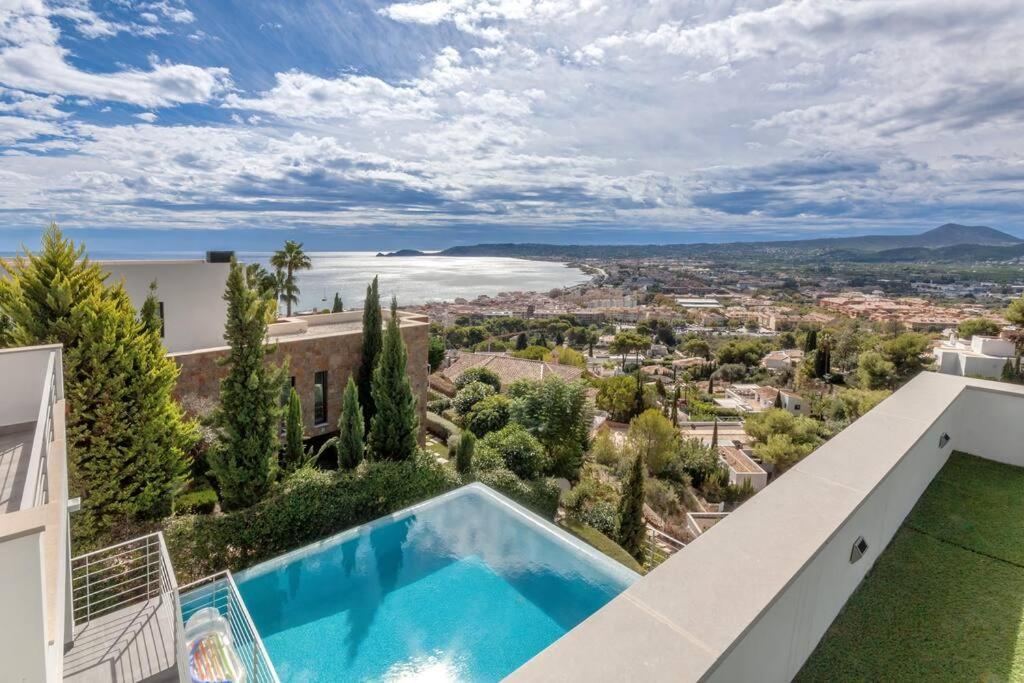 Peaceful Oasis In Javea Villa With Sea Views And Pool ภายนอก รูปภาพ